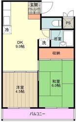 プログレス国立の物件間取画像